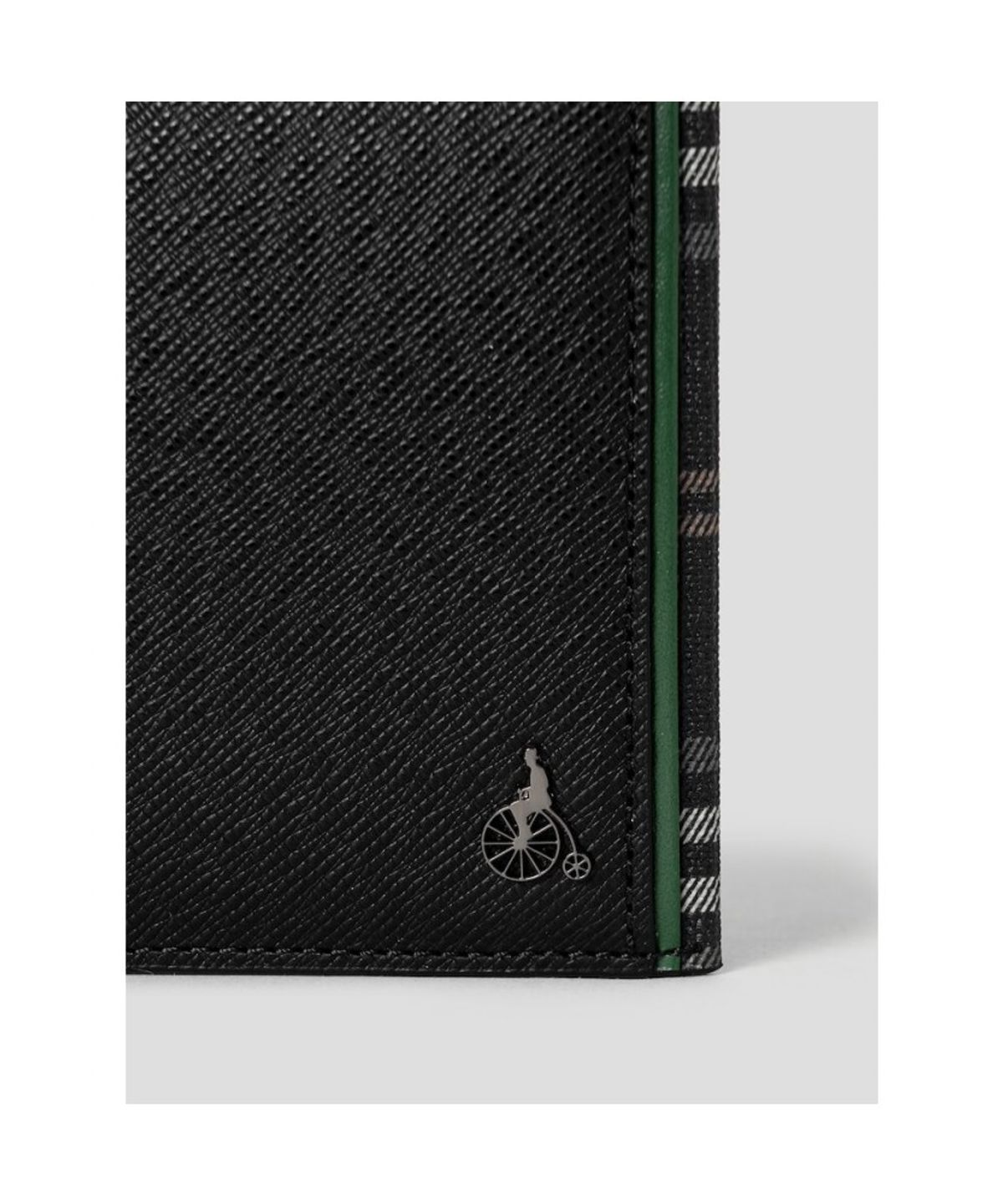 빈폴 액세서리(BEANPOLE ACCESSORY) 빈폴헤릿 패치 반지갑 - 블랙