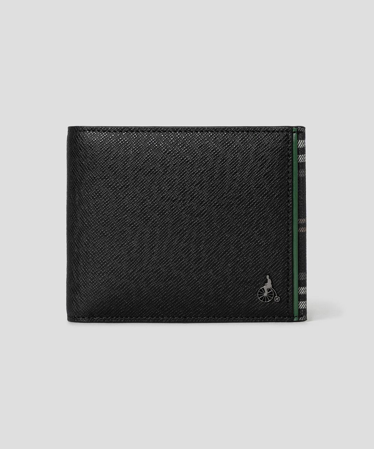 빈폴 액세서리(BEANPOLE ACCESSORY) 빈폴헤릿 패치 반지갑 - 블랙