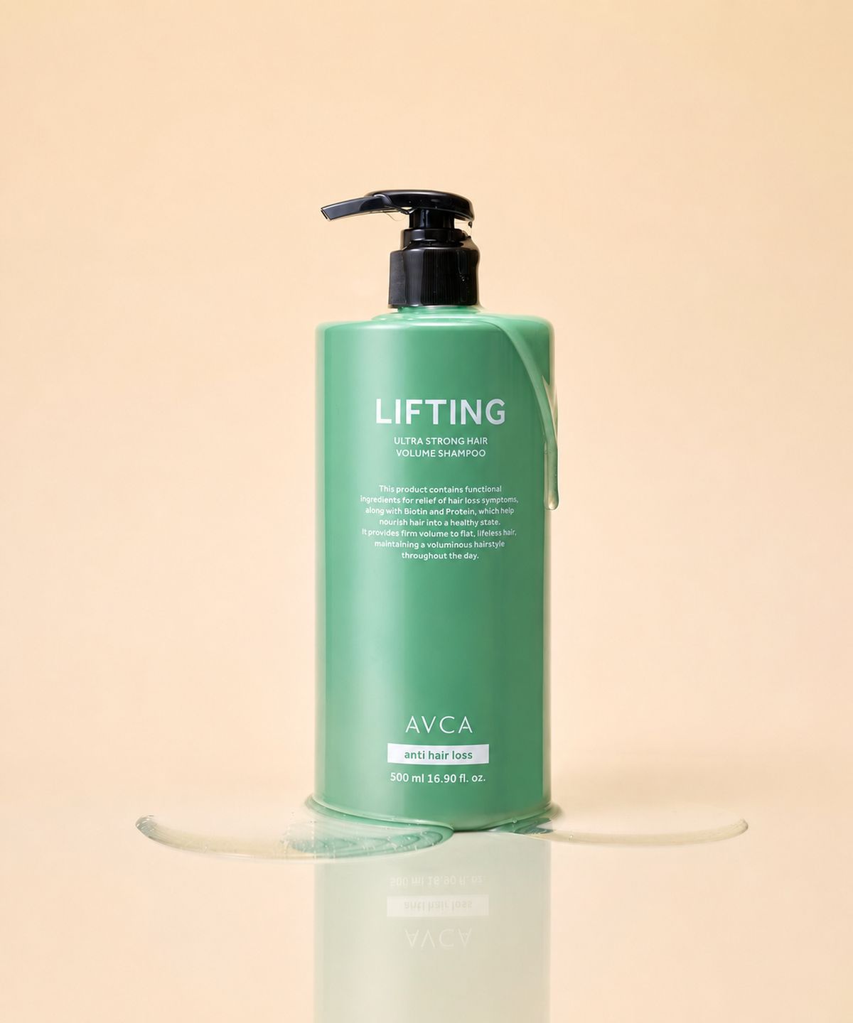아브카(AVCA) 울트라 스트롱 헤어 리프팅 탈모증상완화 볼륨 샴푸 500ml