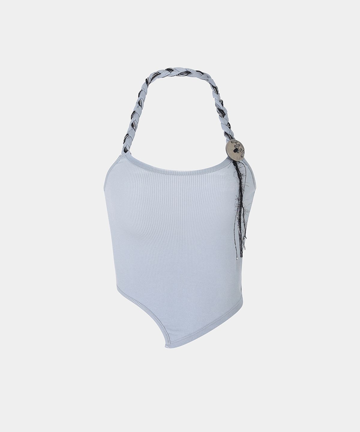 루펀(LOOFUN) Pendant Braid Sleeveless / 펜던트 브레이드 슬리브리스 [Sky Blue]