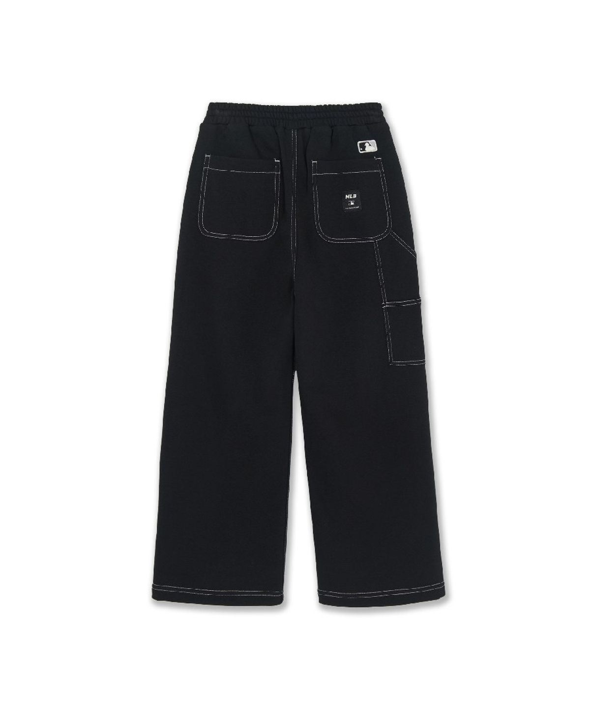 엠엘비 키즈(MLB KIDS) 스포티브 시그니처 팀로고 루즈 팬츠 NY (Black)