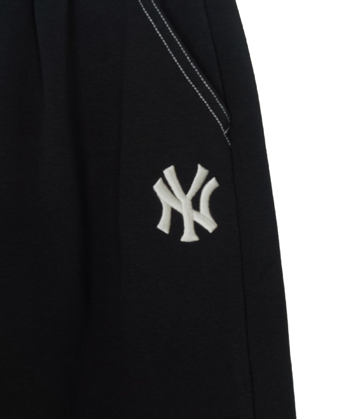 엠엘비 키즈(MLB KIDS) 스포티브 시그니처 팀로고 루즈 팬츠 NY (Black)