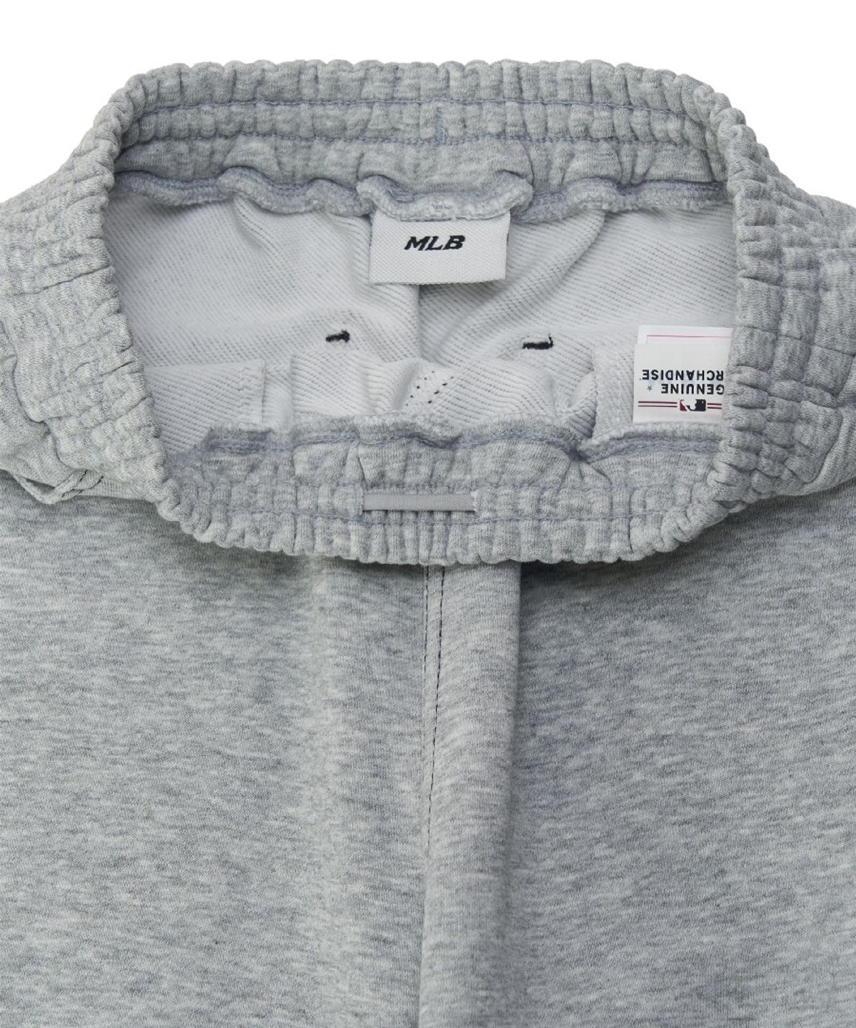 엠엘비 키즈(MLB KIDS) 스포티브 시그니처 팀로고 루즈 팬츠 NY (Melange Grey)