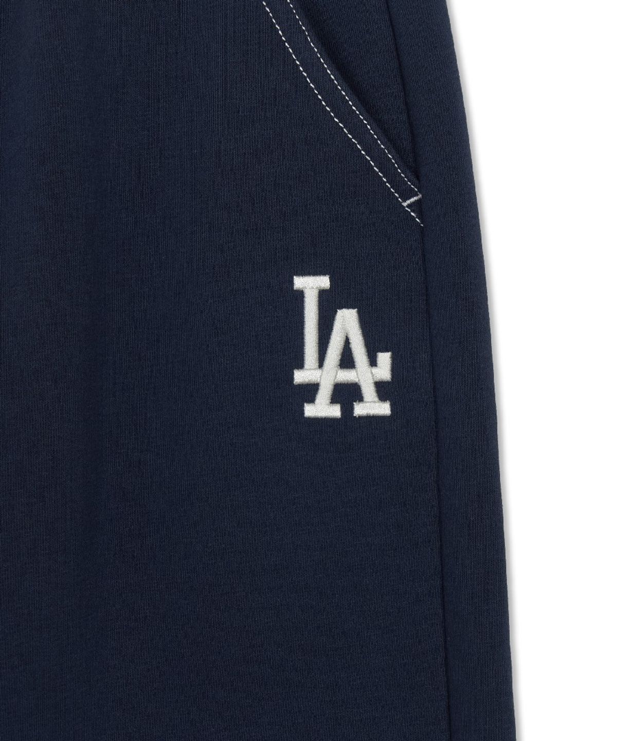 엠엘비 키즈(MLB KIDS) 스포티브 시그니처 팀로고 루즈 팬츠 LA (Navy)