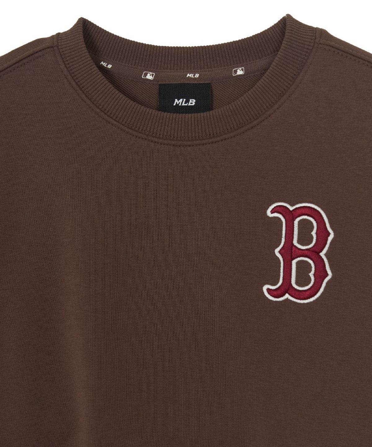 엠엘비 키즈(MLB KIDS) 스포티브 시그니처 팀로고 맨투맨 BOS (Brown)