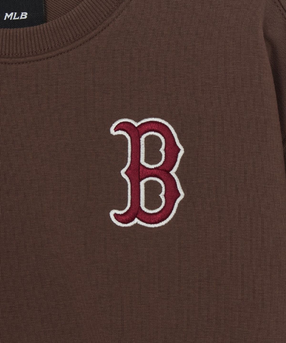 엠엘비 키즈(MLB KIDS) 스포티브 시그니처 팀로고 맨투맨 BOS (Brown)