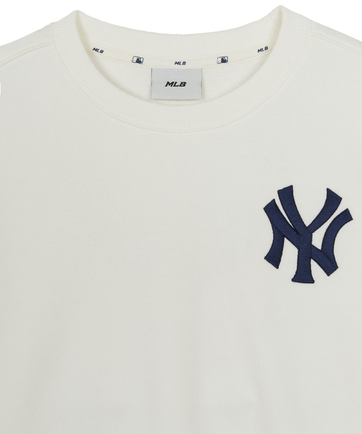 엠엘비 키즈(MLB KIDS) 스포티브 시그니처 팀로고 맨투맨 NY (Ivory)