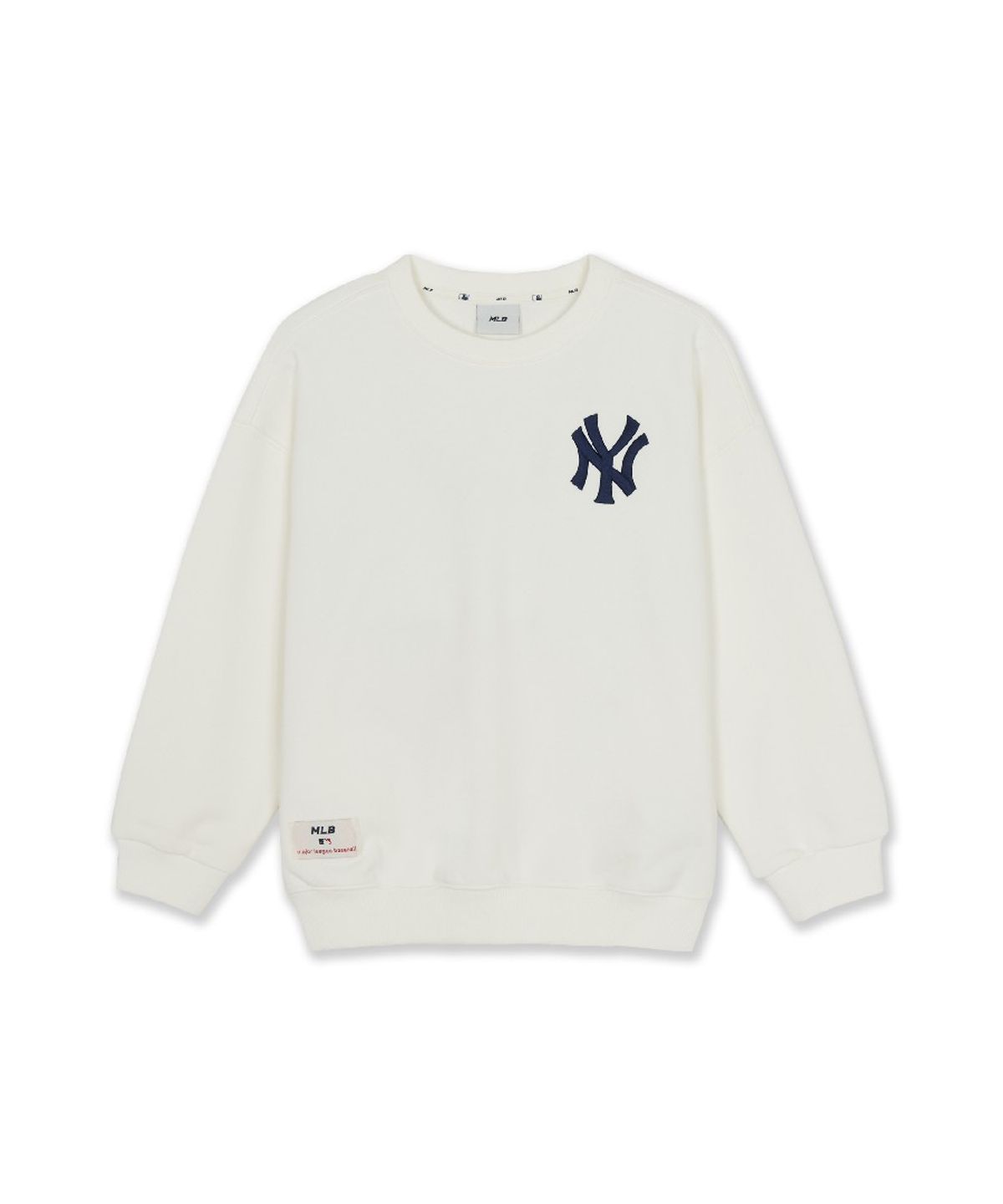 엠엘비 키즈(MLB KIDS) 스포티브 시그니처 팀로고 맨투맨 NY (Ivory)