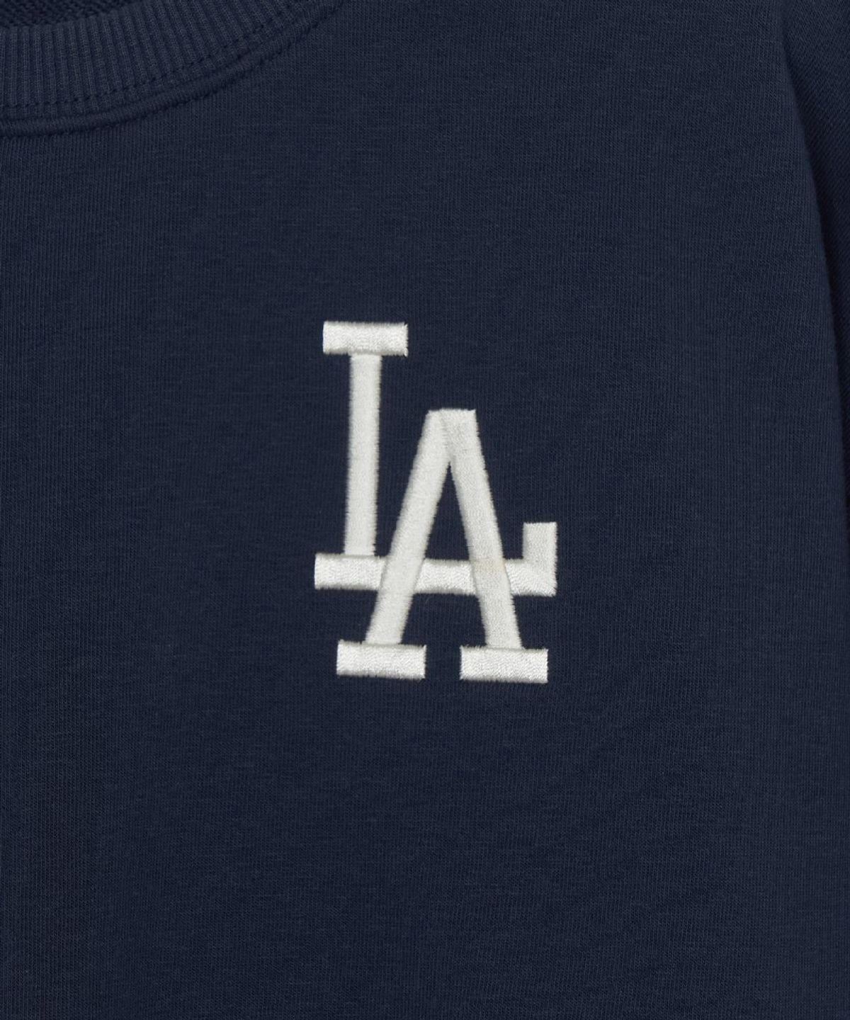 엠엘비 키즈(MLB KIDS) 스포티브 시그니처 팀로고 맨투맨 LA (Navy)