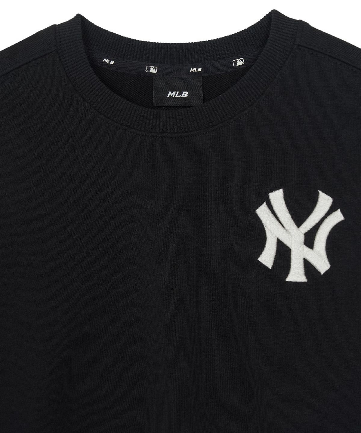 엠엘비 키즈(MLB KIDS) 스포티브 시그니처 팀로고 맨투맨 NY (Black)