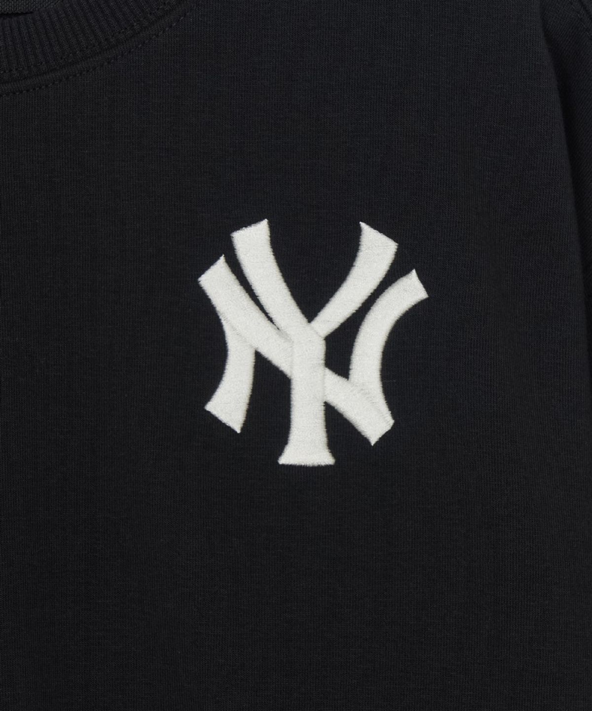 엠엘비 키즈(MLB KIDS) 스포티브 시그니처 팀로고 맨투맨 NY (Black)