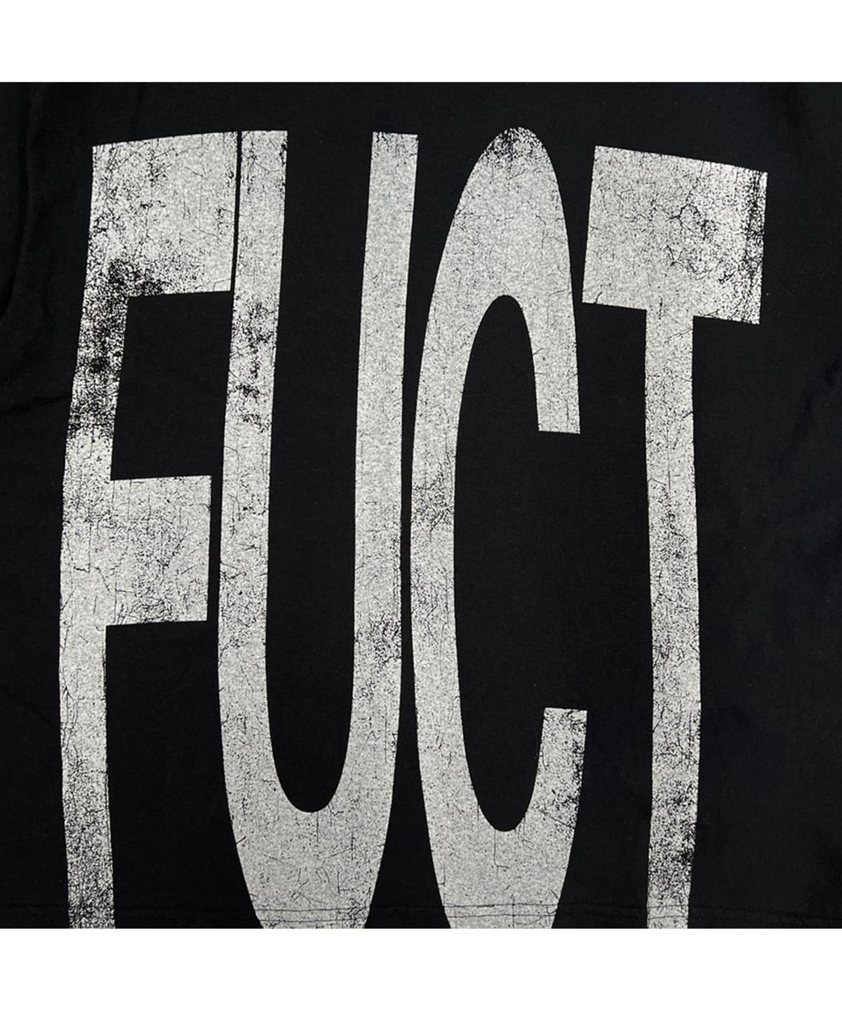 마이너스(MINUS) Bootleg Tee(FACE FUCT)5YEARS - BLACK