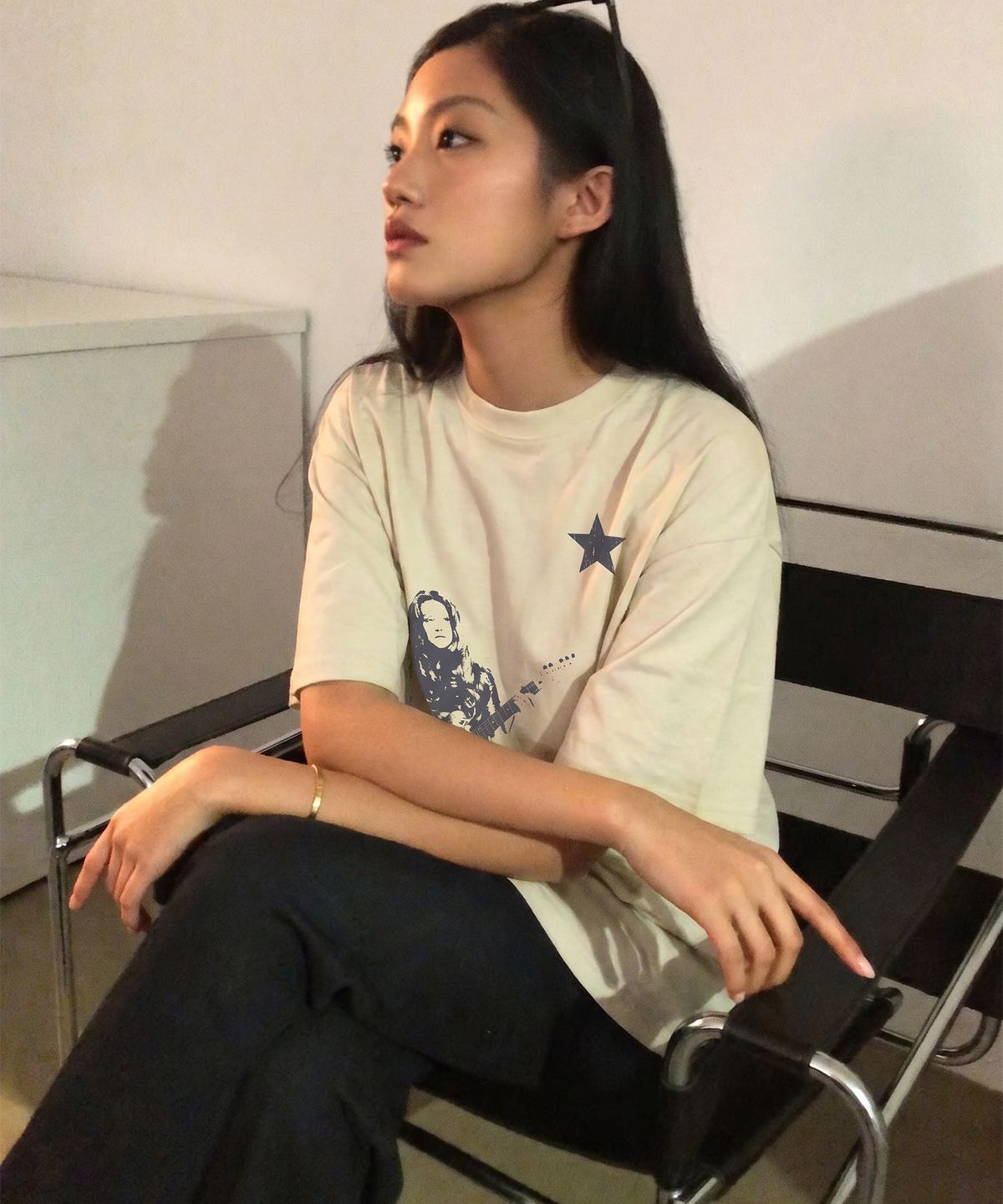 그레이버 오디너리(GRAVER ORDINARY) [ODNR UNISEX]STAR1 반팔 티셔츠_2color