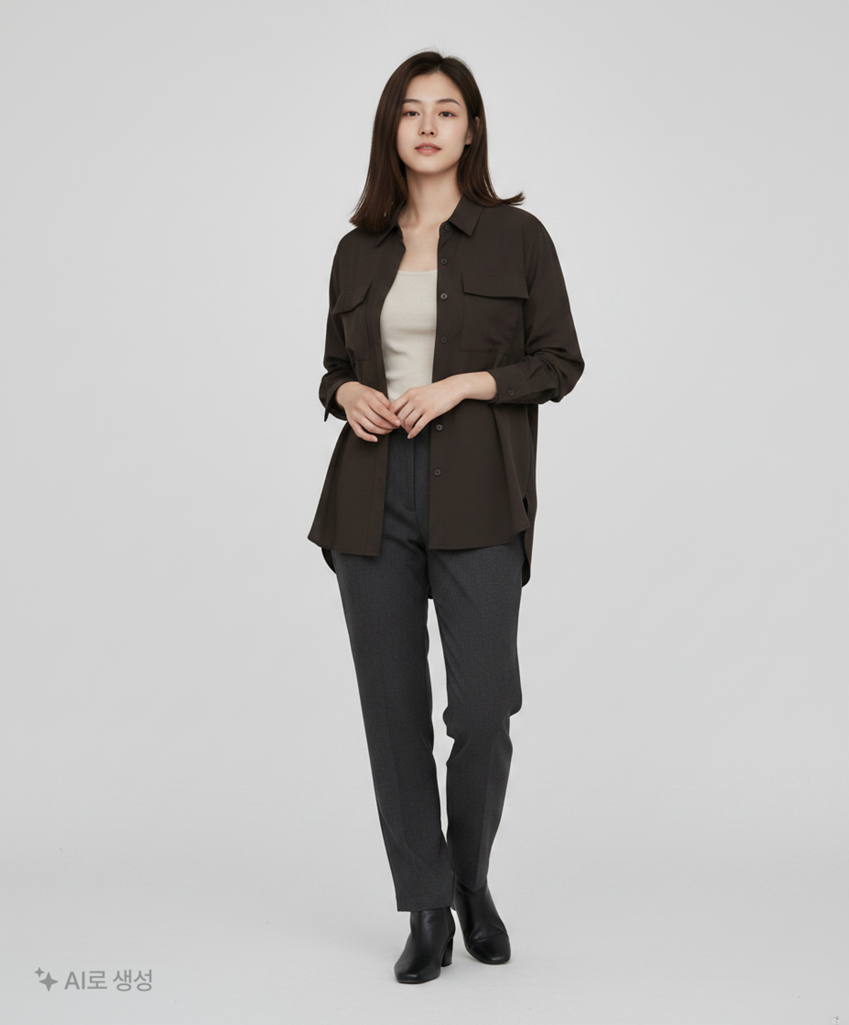 더엣지(THEATG) 캐주얼 셔츠 90