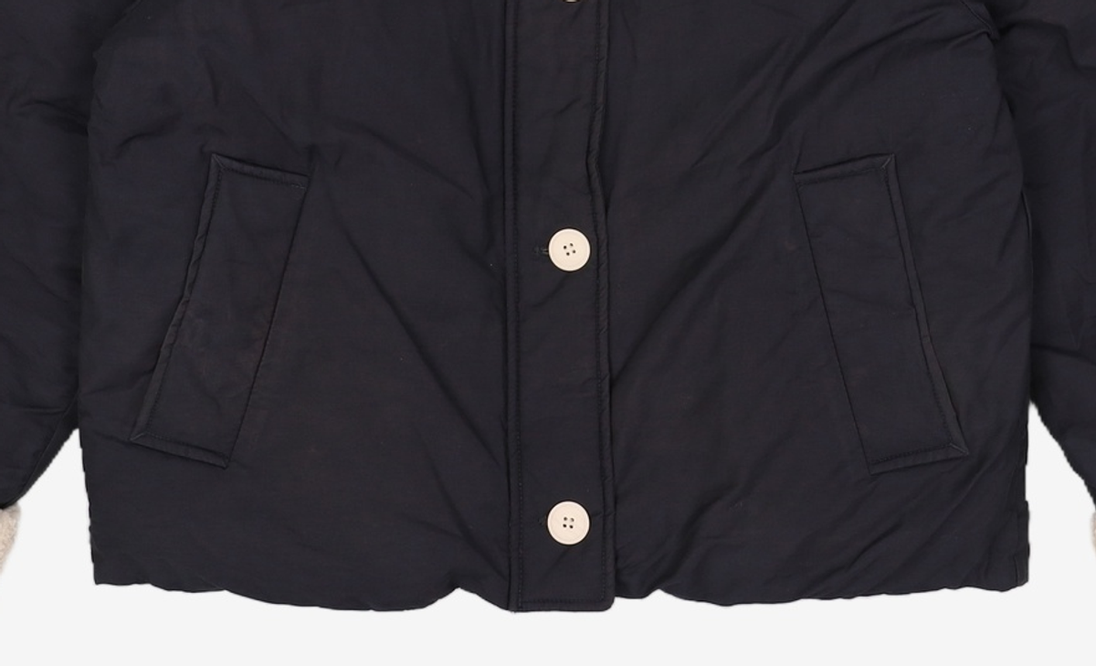 미쏘(MIXXO) 덤블카라 숏 패딩 MIWJPBV13G S