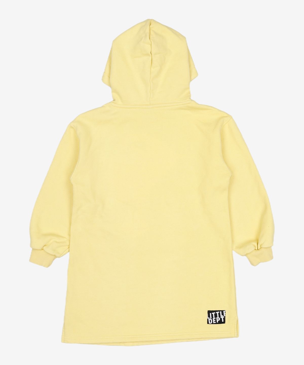 리틀뎁(LITTLE DEPT) LDPT 기모 후드 원피스 Yellow S