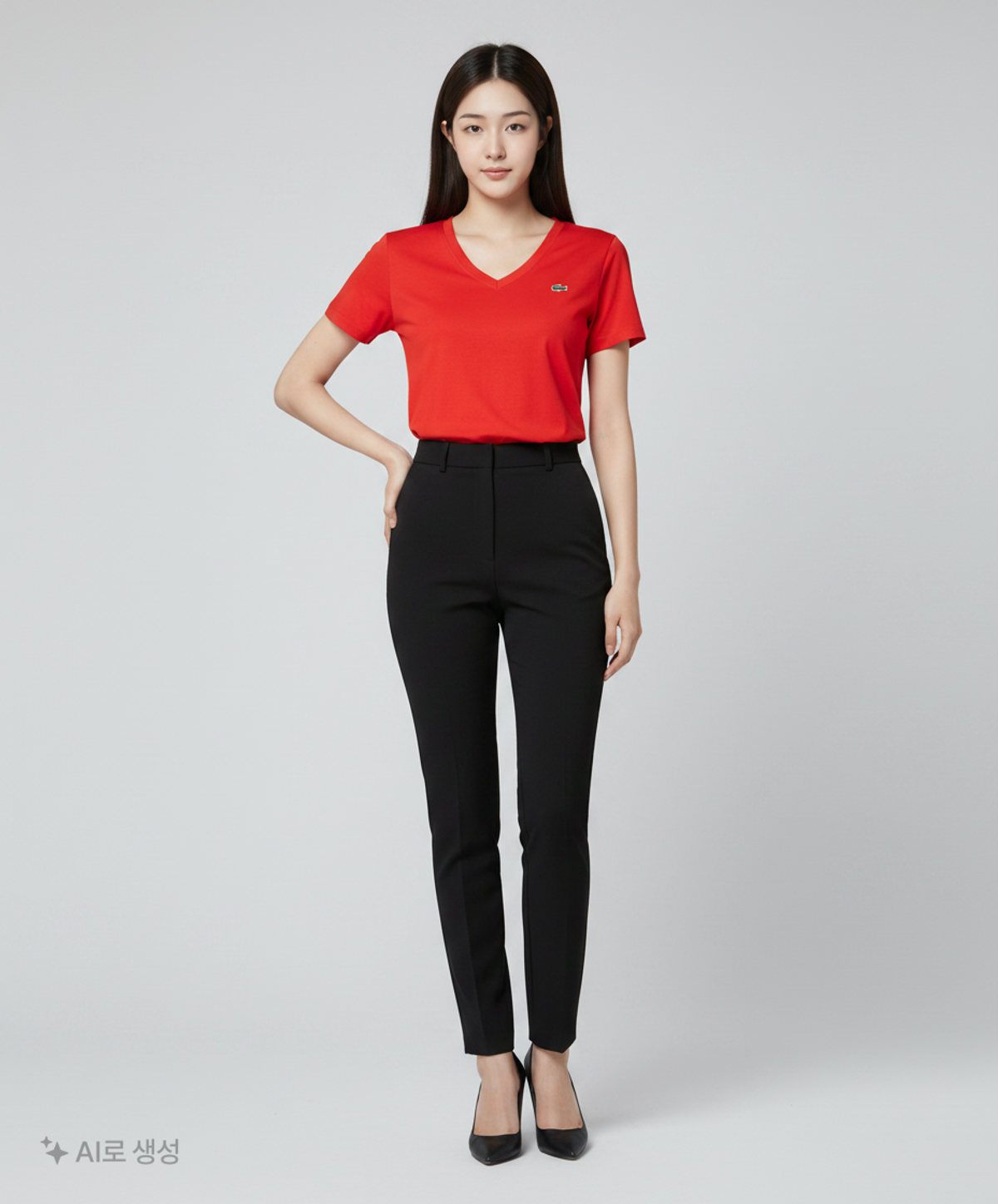 라코스테(LACOSTE) 반소매 티셔츠 S