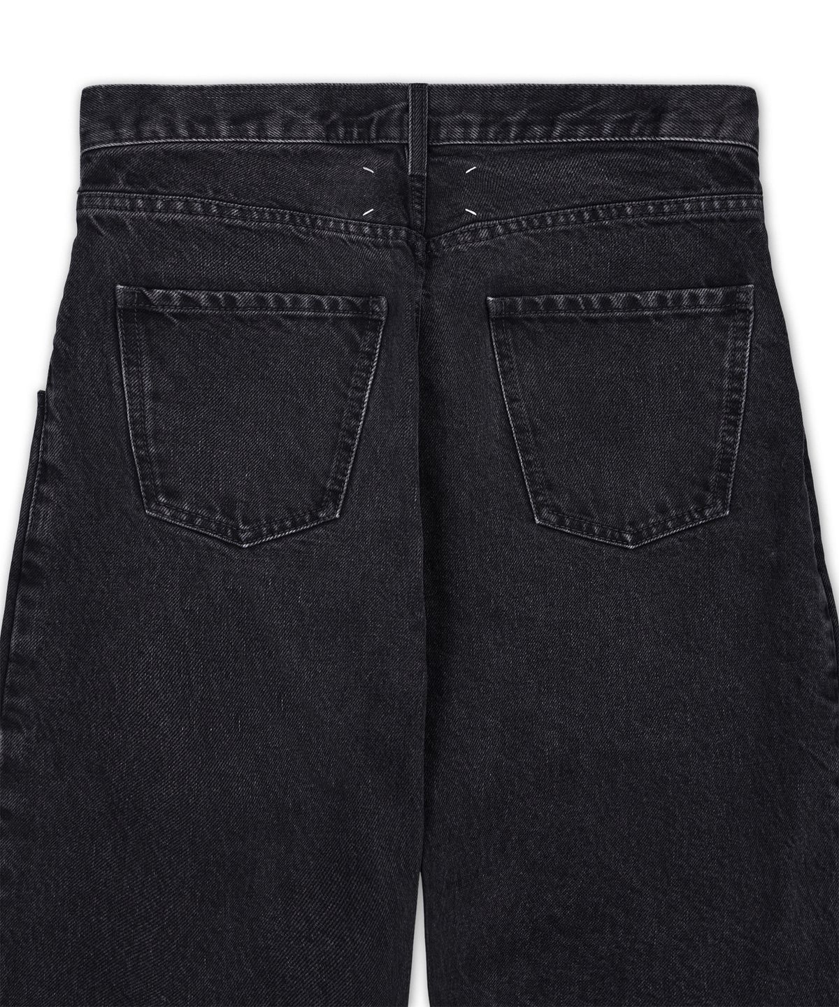 메종 마르지엘라(MAISON MARGIELA) 컨트래스티드 포켓 스트레이트 데님 팬츠 - 블루 / S51LA0052S30513470