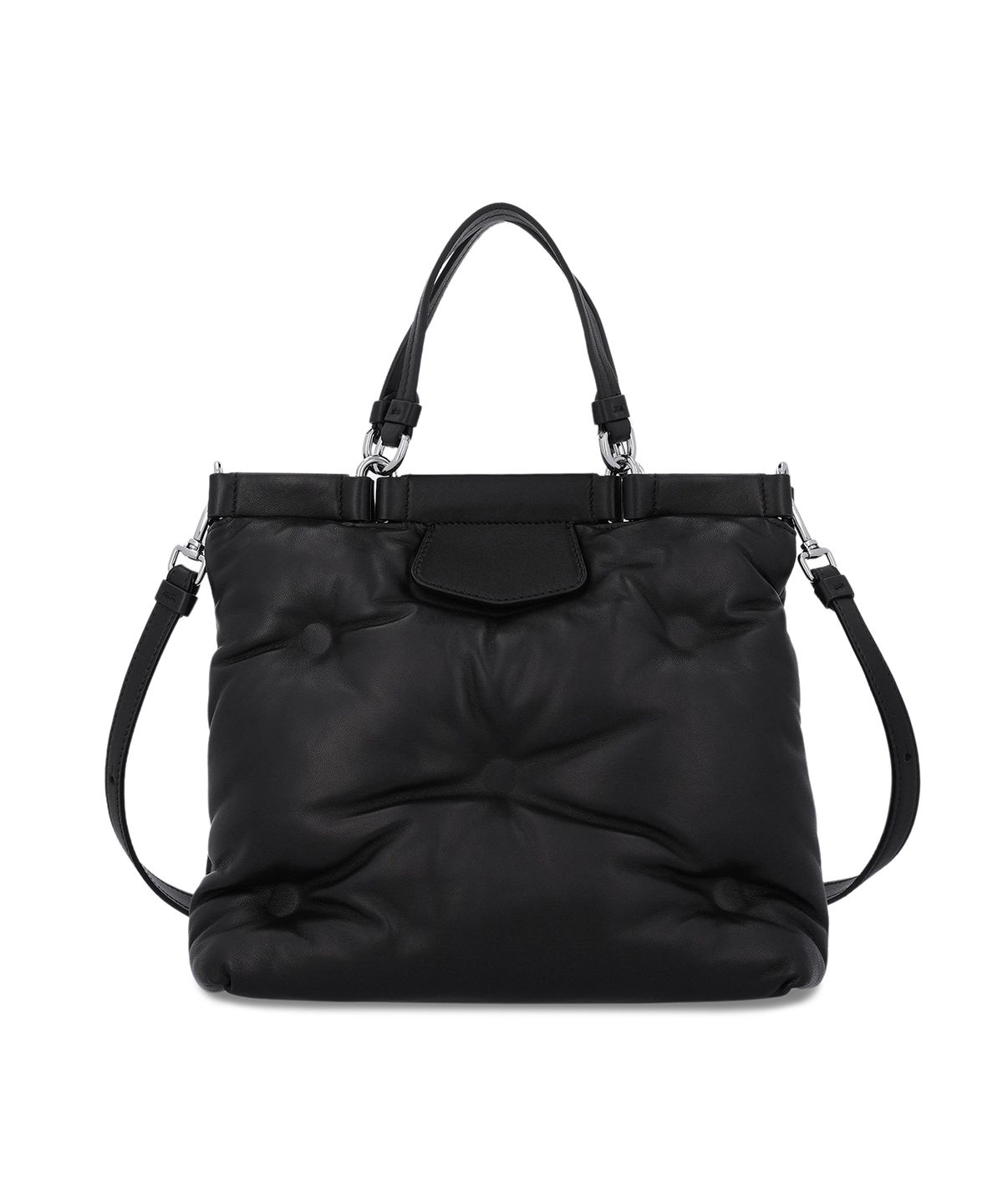 메종 마르지엘라(MAISON MARGIELA) 글램 슬램 스몰 토트백 - 블랙 / S56WD0133P8840T8013