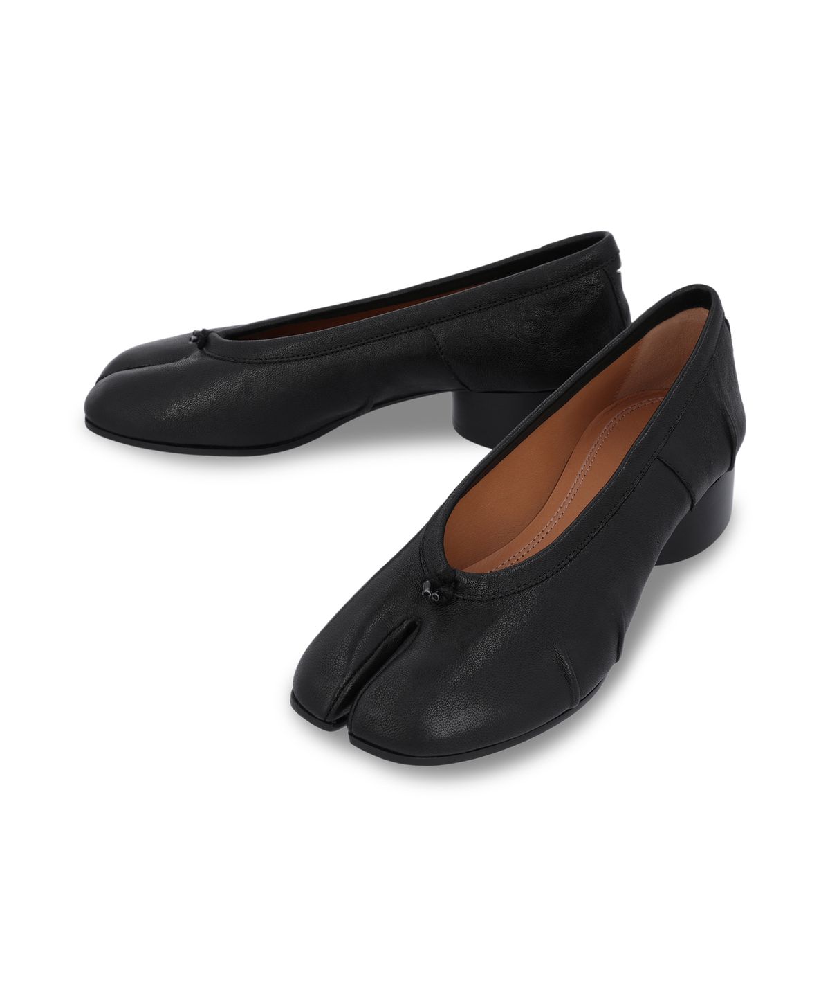 메종 마르지엘라(MAISON MARGIELA) 뉴 타비 발레리나 H30 힐 - 블랙 / S58WZ0128P3753T8013