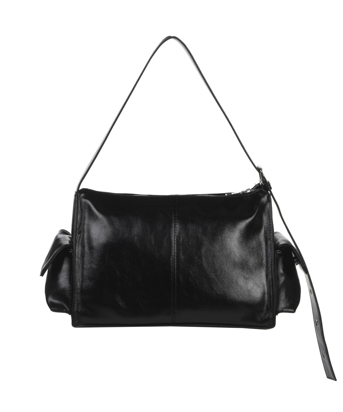 닉앤니콜(NICK&NICOLE) SIDE POCKET SHOULDER BAG_BLACK