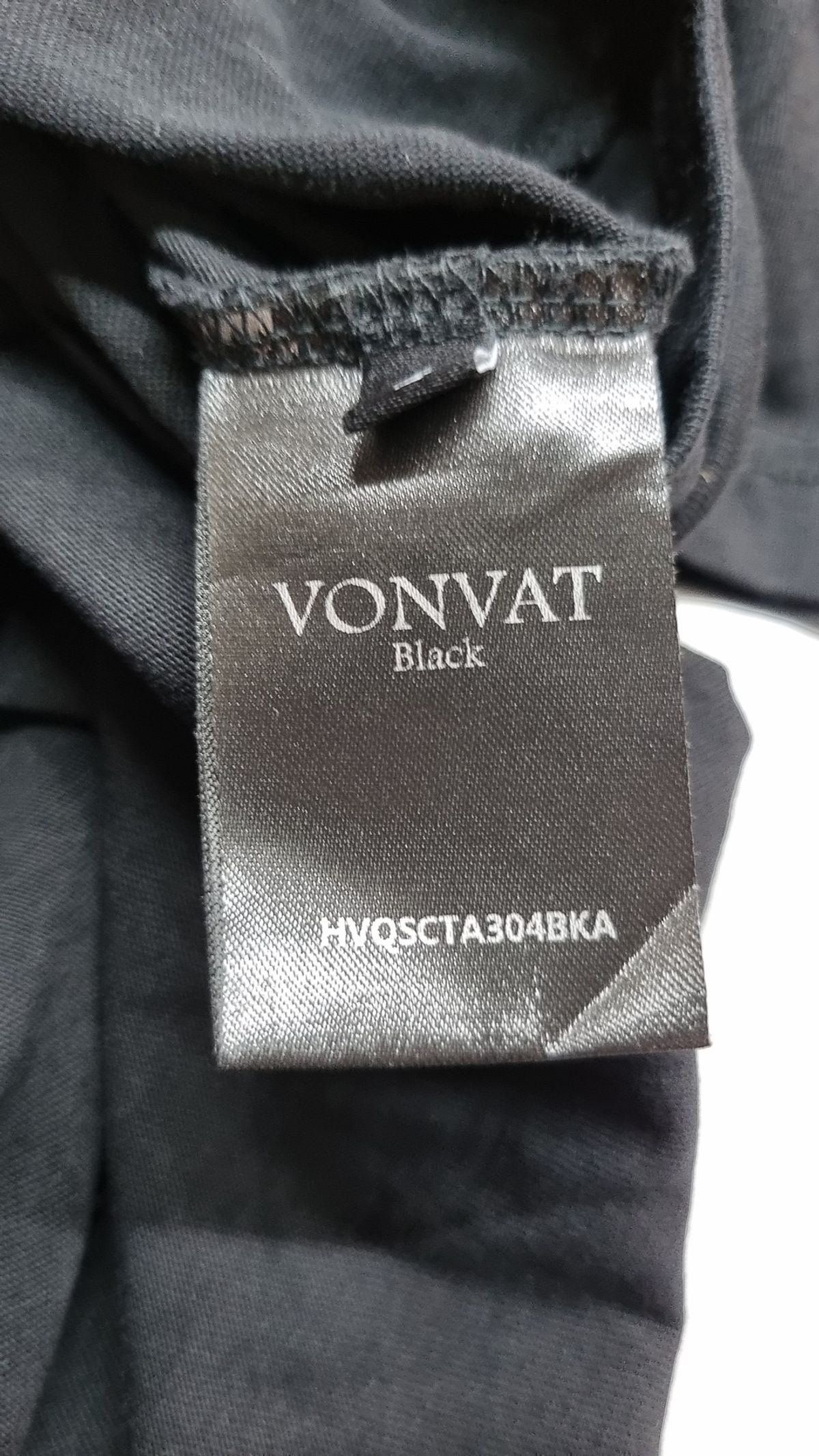 본바트(VONVAT) Vintage Lettering Coccoon Short Sleeve