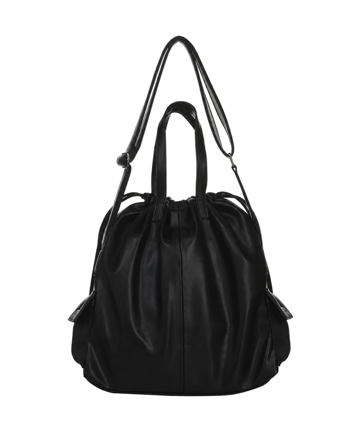 닉앤니콜(NICK&NICOLE) CRYSTAL MULTI STRAP BAG_BLACK
