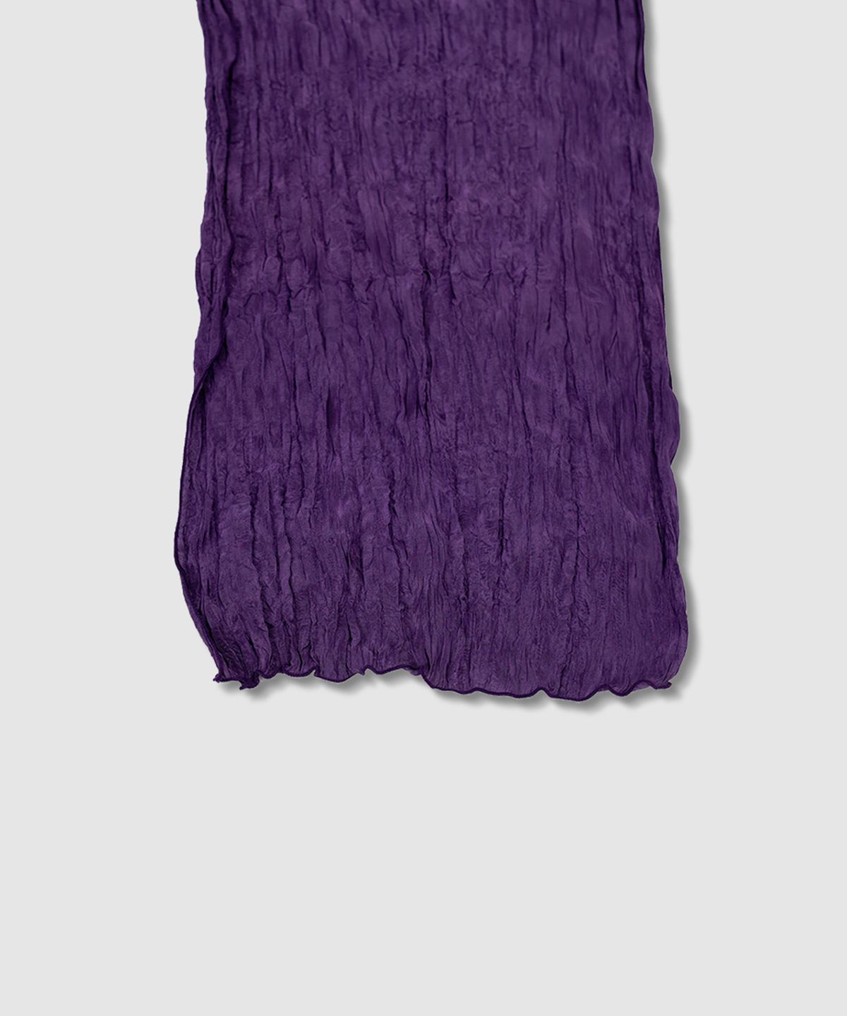 애니타임로릭(ANYTIME LOREAK) AGAVE WRINKLE SCARF - PURPLE