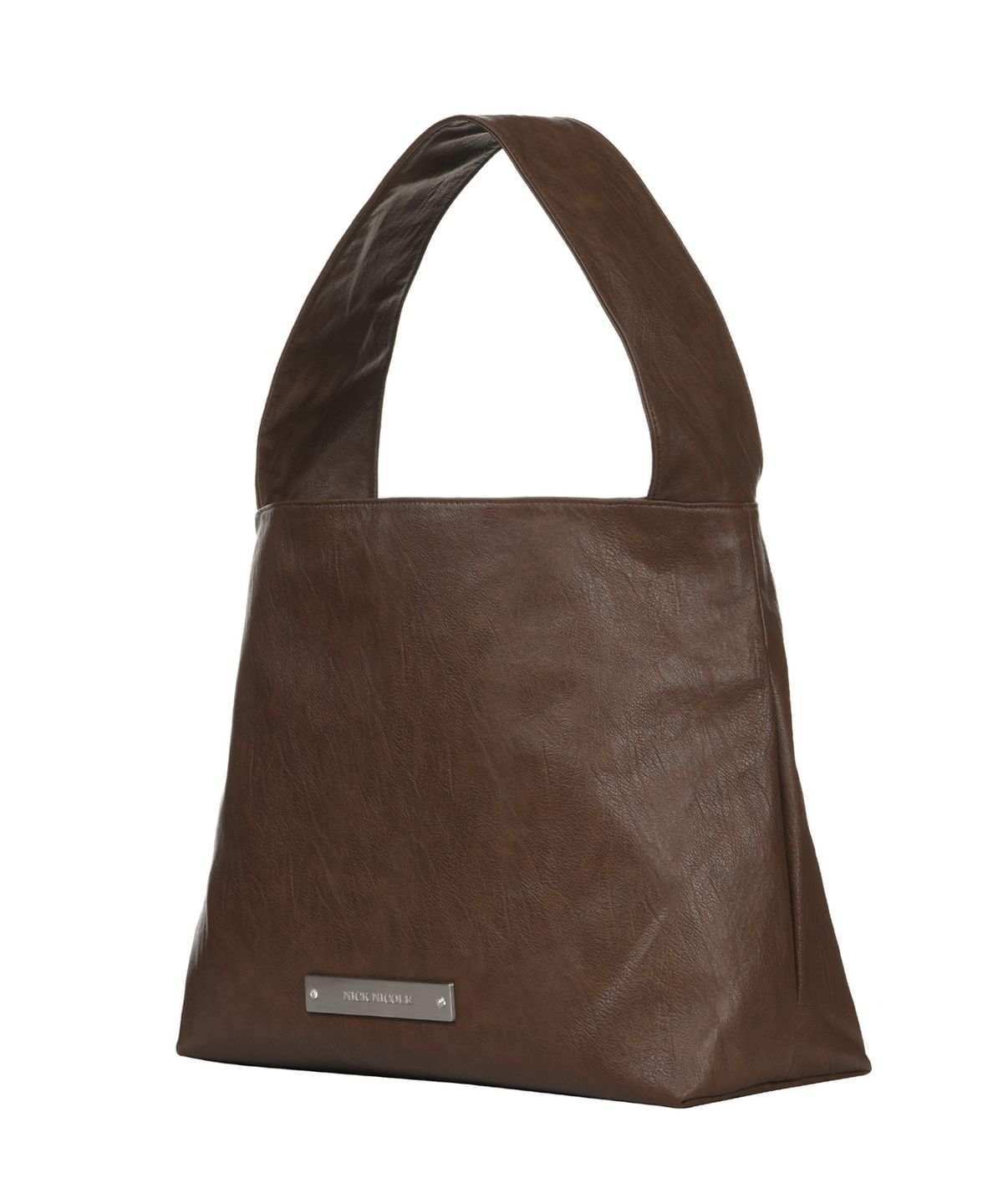 닉앤니콜(NICK&NICOLE) CRYSTAL SHOULDER BAG_BROWN