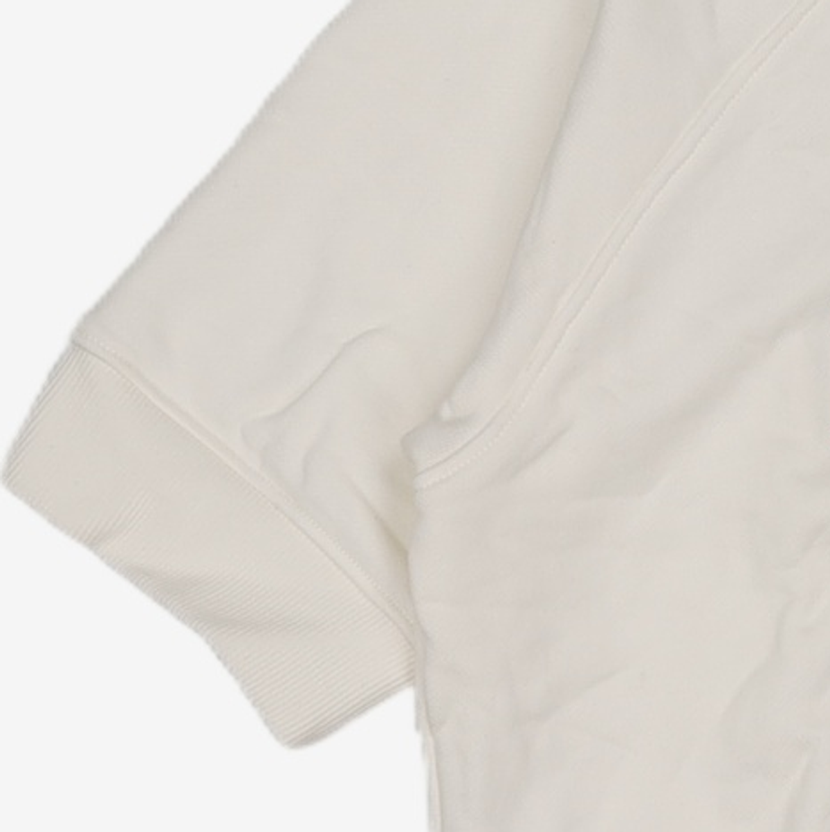 마리떼 프랑소와 저버(MARITHÉ + FRANҪOIS GIRBAUD) W VINTAGE COLLEGE LOGO SWEAT TEE off white S
