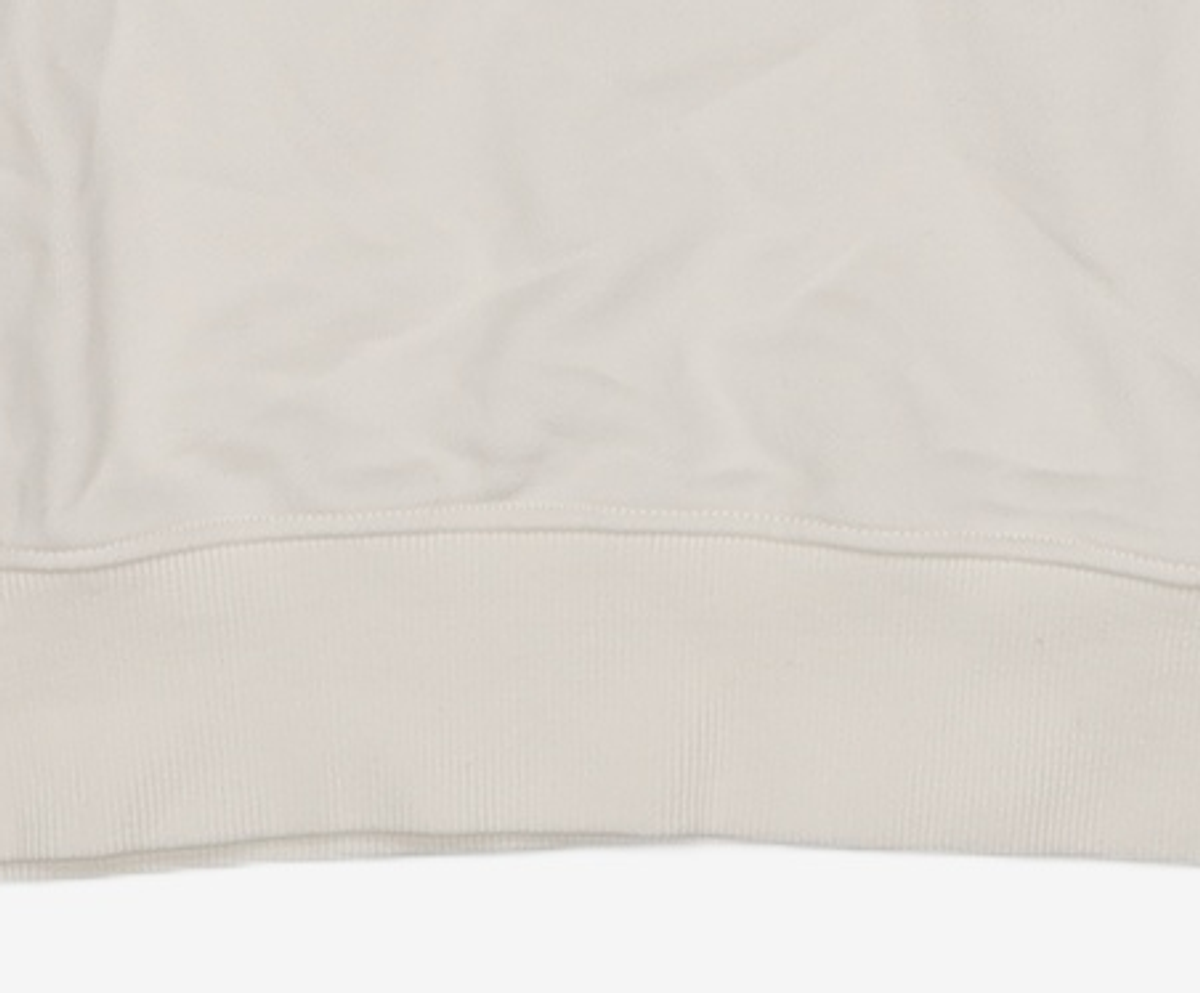 마리떼 프랑소와 저버(MARITHÉ + FRANҪOIS GIRBAUD) W VINTAGE COLLEGE LOGO SWEAT TEE off white S