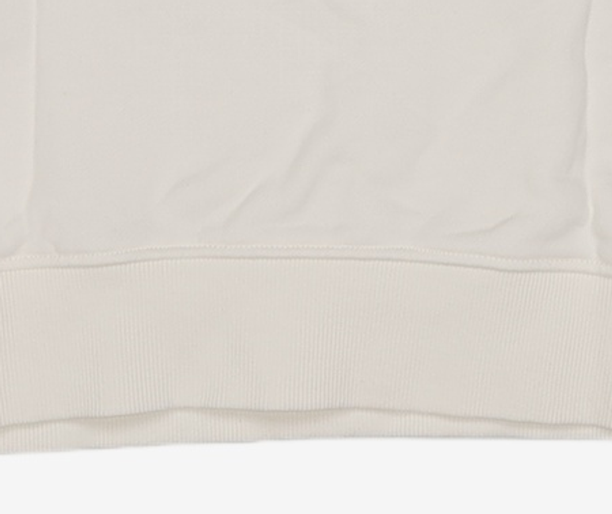 마리떼 프랑소와 저버(MARITHÉ + FRANҪOIS GIRBAUD) W VINTAGE COLLEGE LOGO SWEAT TEE off white S