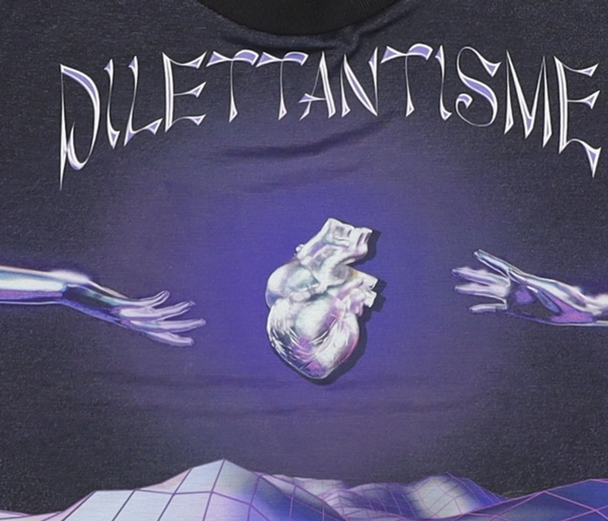 딜레탕티즘(DILETTANTISME) 반소매 티셔츠 FREE