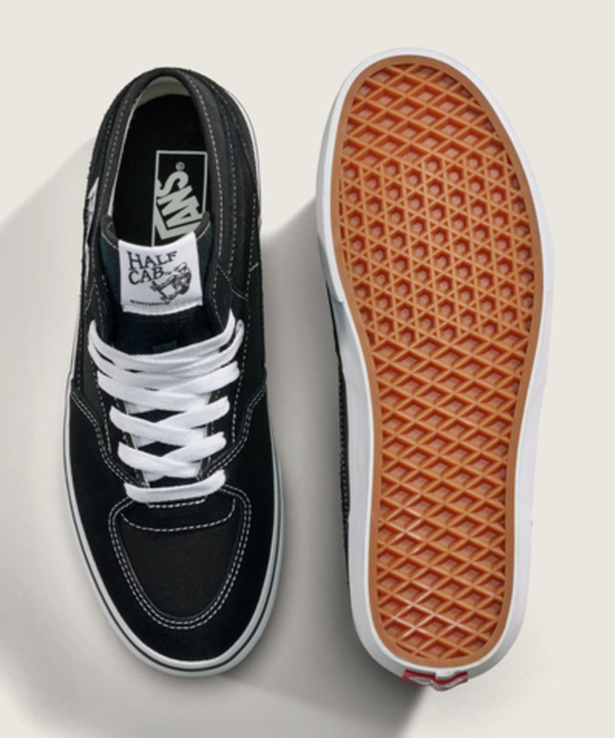 반스(VANS) 하프캡 데콘 - 블랙:트루 화이트 / VN000EAT6BT1