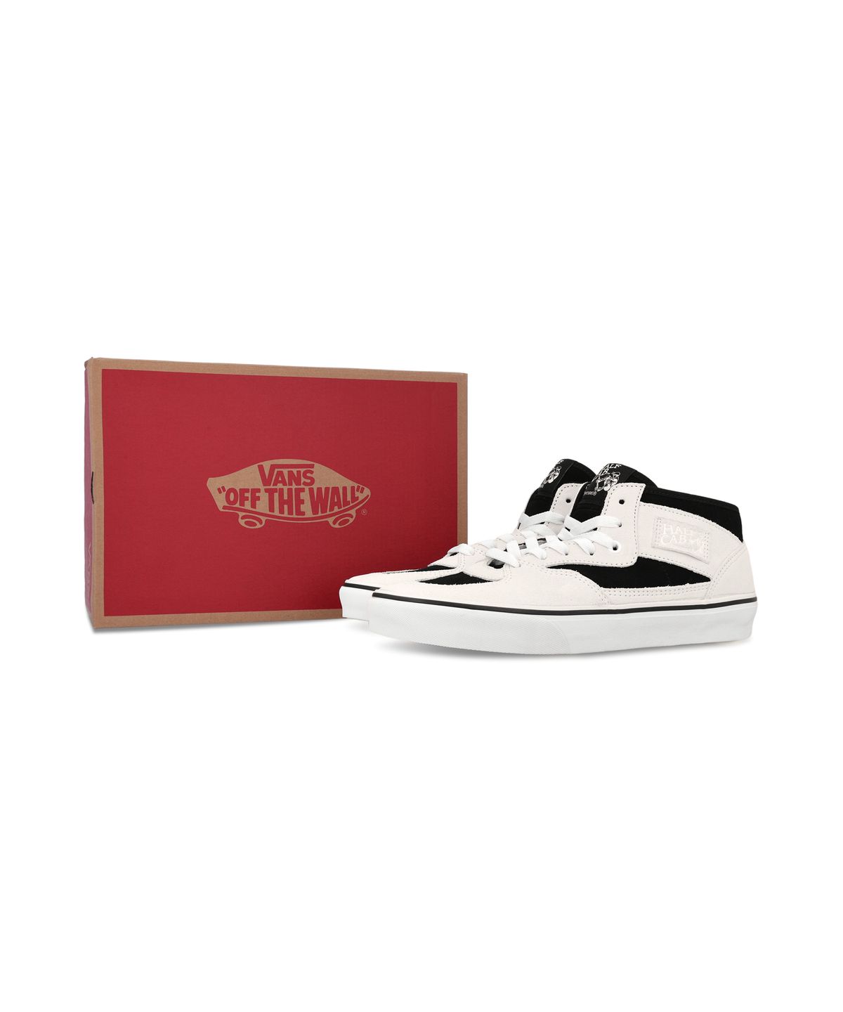 반스(VANS) 하프캡 데콘 - 스웨이드 화이트 / VN000EKMCJD1