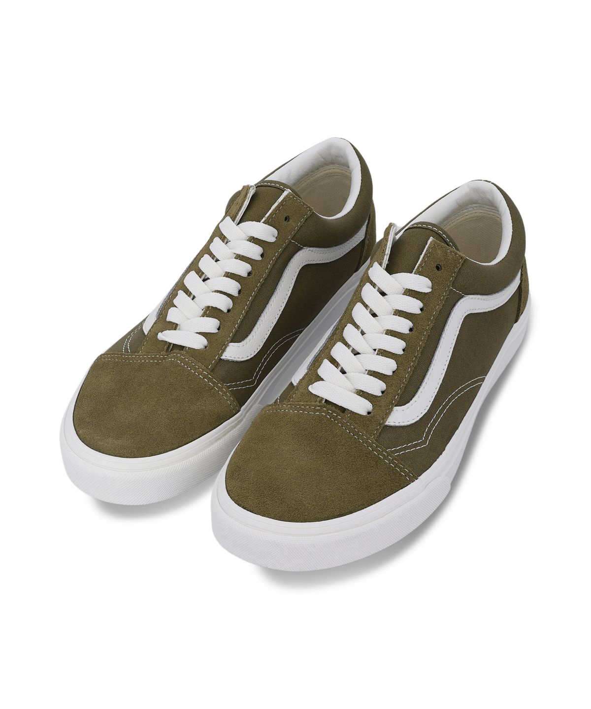 반스(VANS) 올드스쿨 - 컬러 시어리 올리브 브라운 / VN000D7ZOVB1