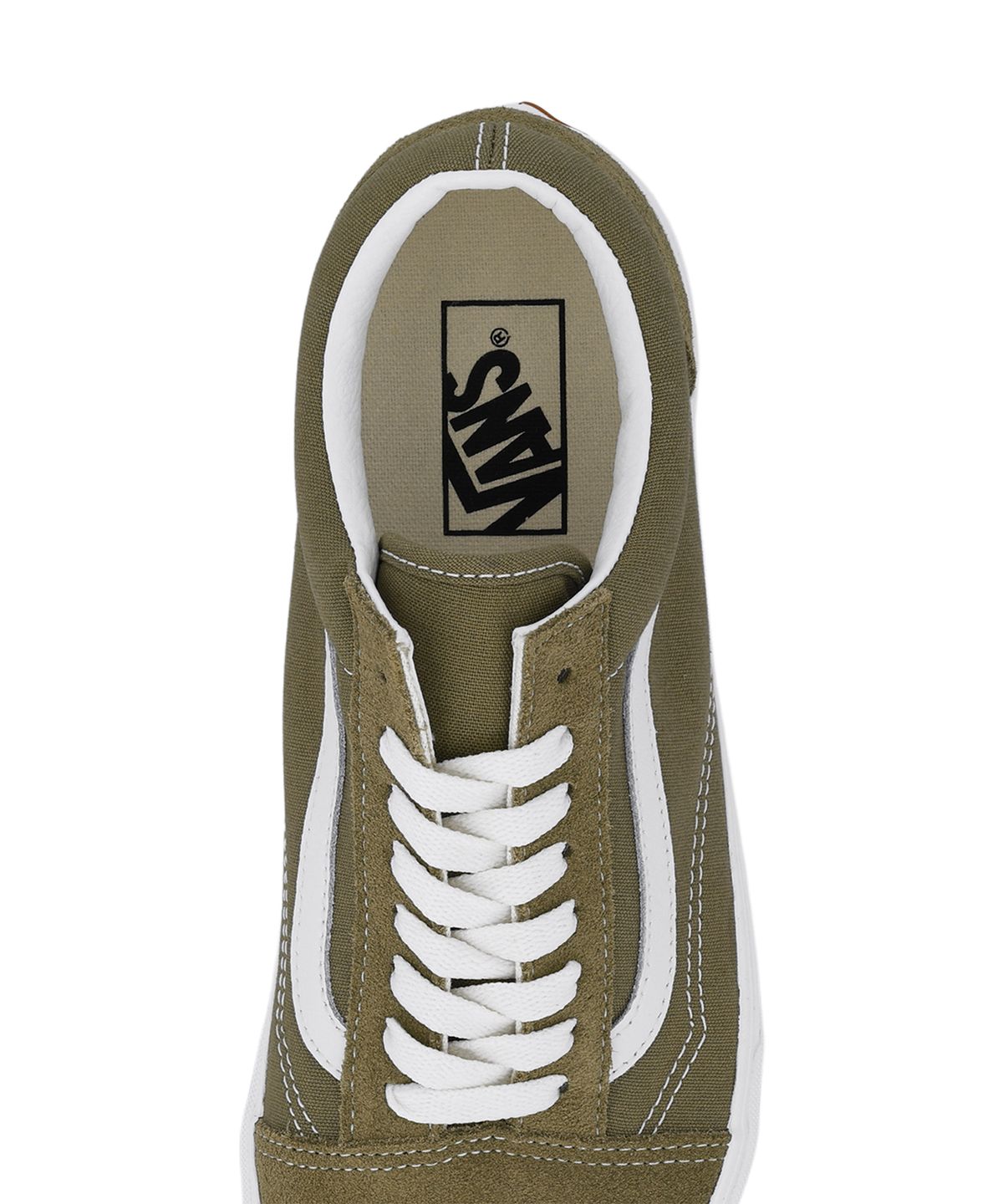 반스(VANS) 올드스쿨 - 컬러 시어리 올리브 브라운 / VN000D7ZOVB1