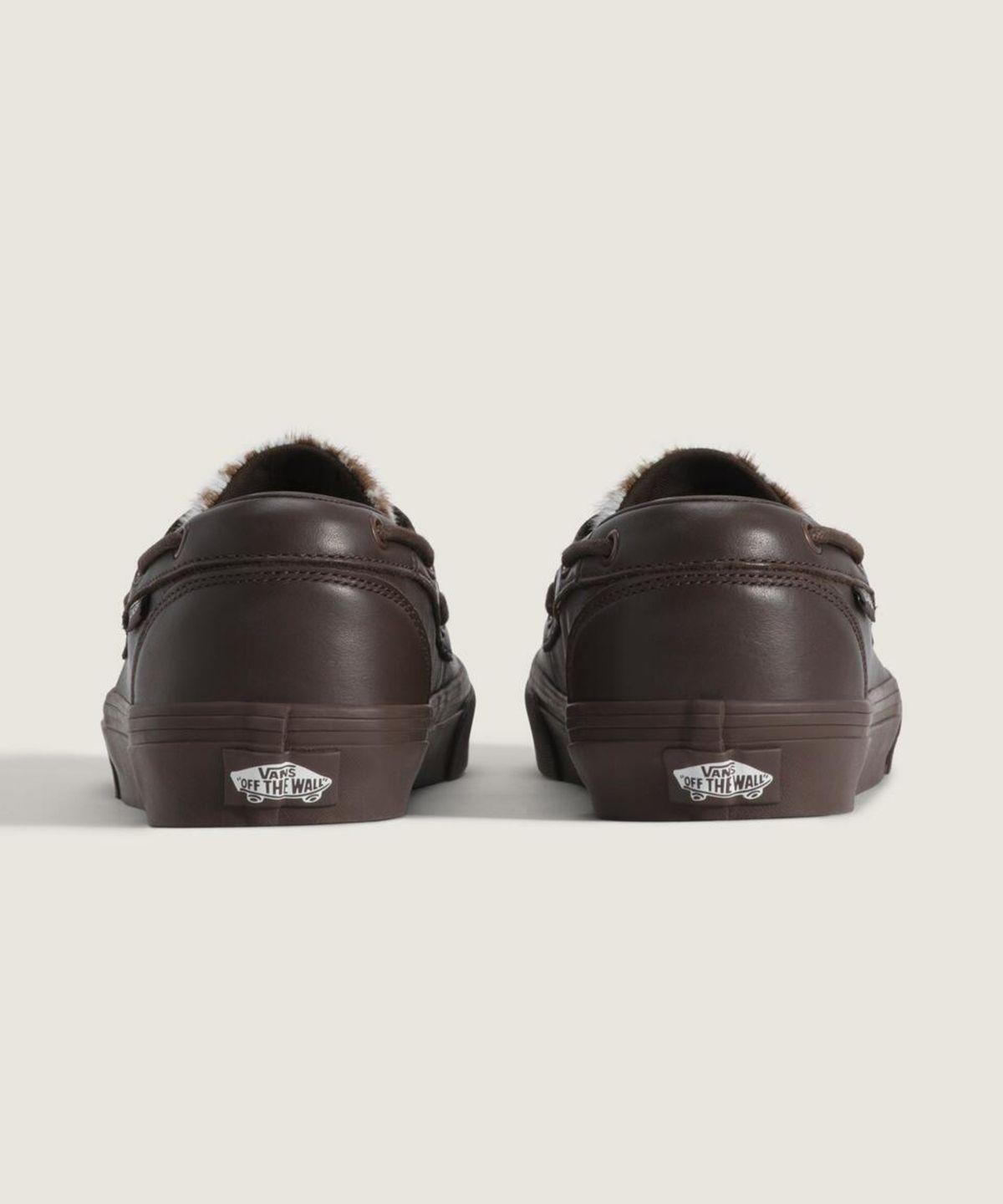 반스(VANS) 2-아일릿 보트 슈즈 - 포니 헤어 다크 브라운 / VN000Z96DRB