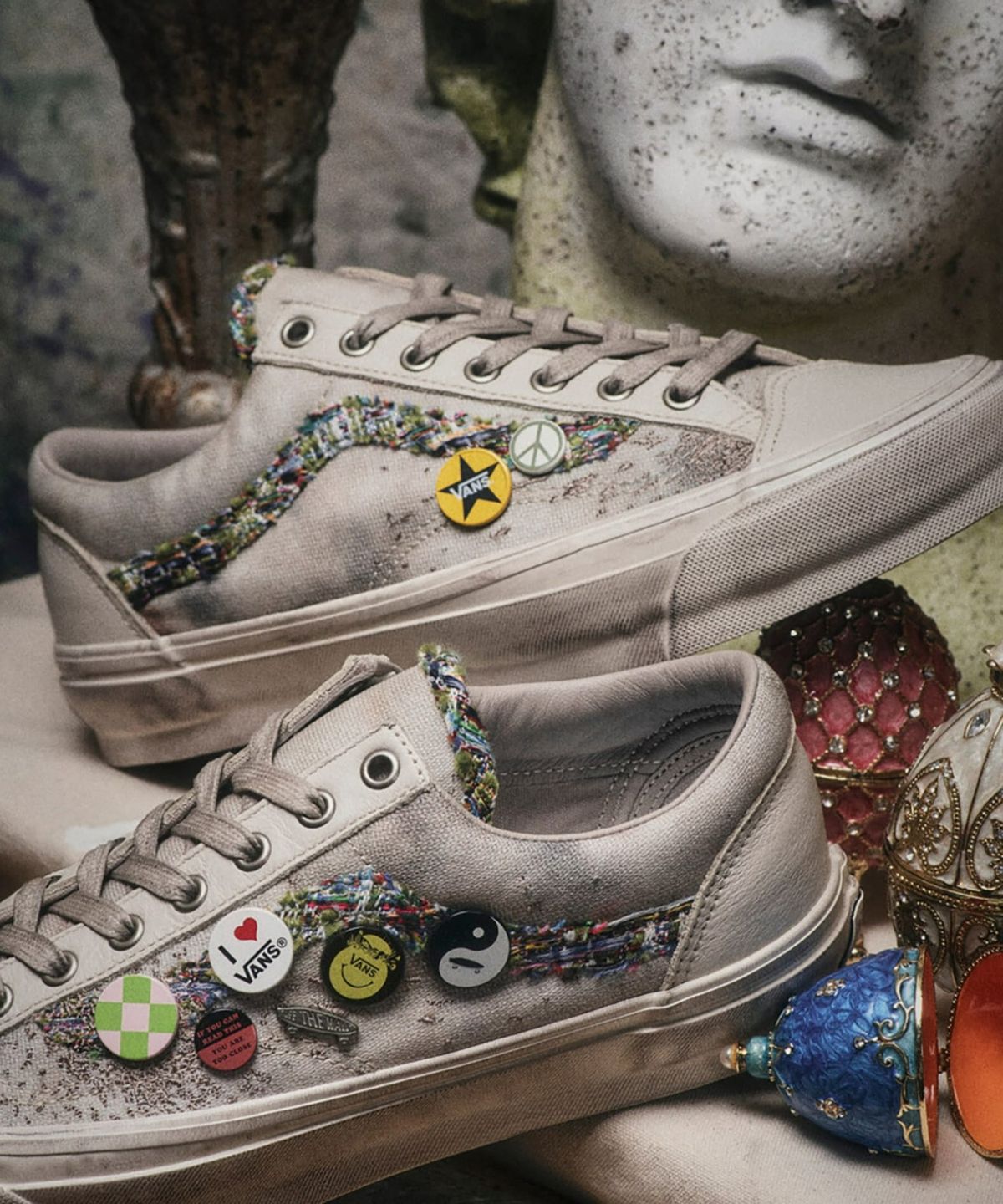 반스(VANS) 반스 LX 올드스쿨 36 - 수베니어 오트밀 / VN000E8V2N11