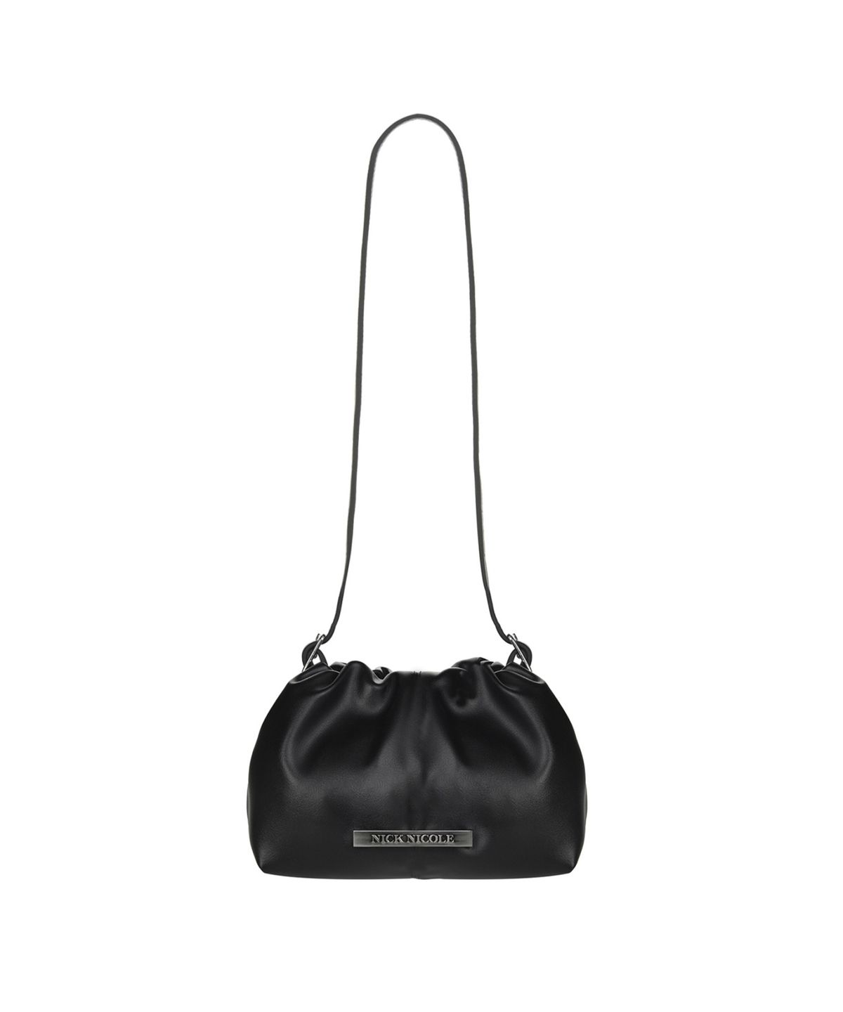 닉앤니콜(NICK&NICOLE) STRAP TWO WAY MINI BAG_BLACK