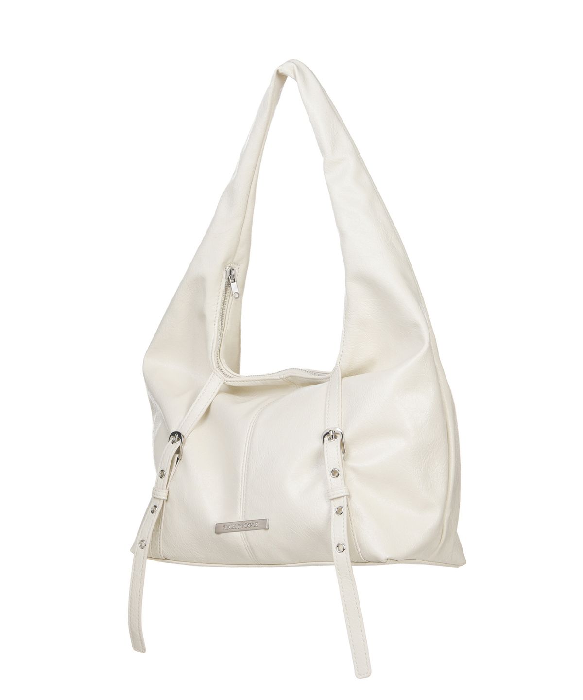 닉앤니콜(NICK&NICOLE) BELTED SHOULDER BAG_IVORY