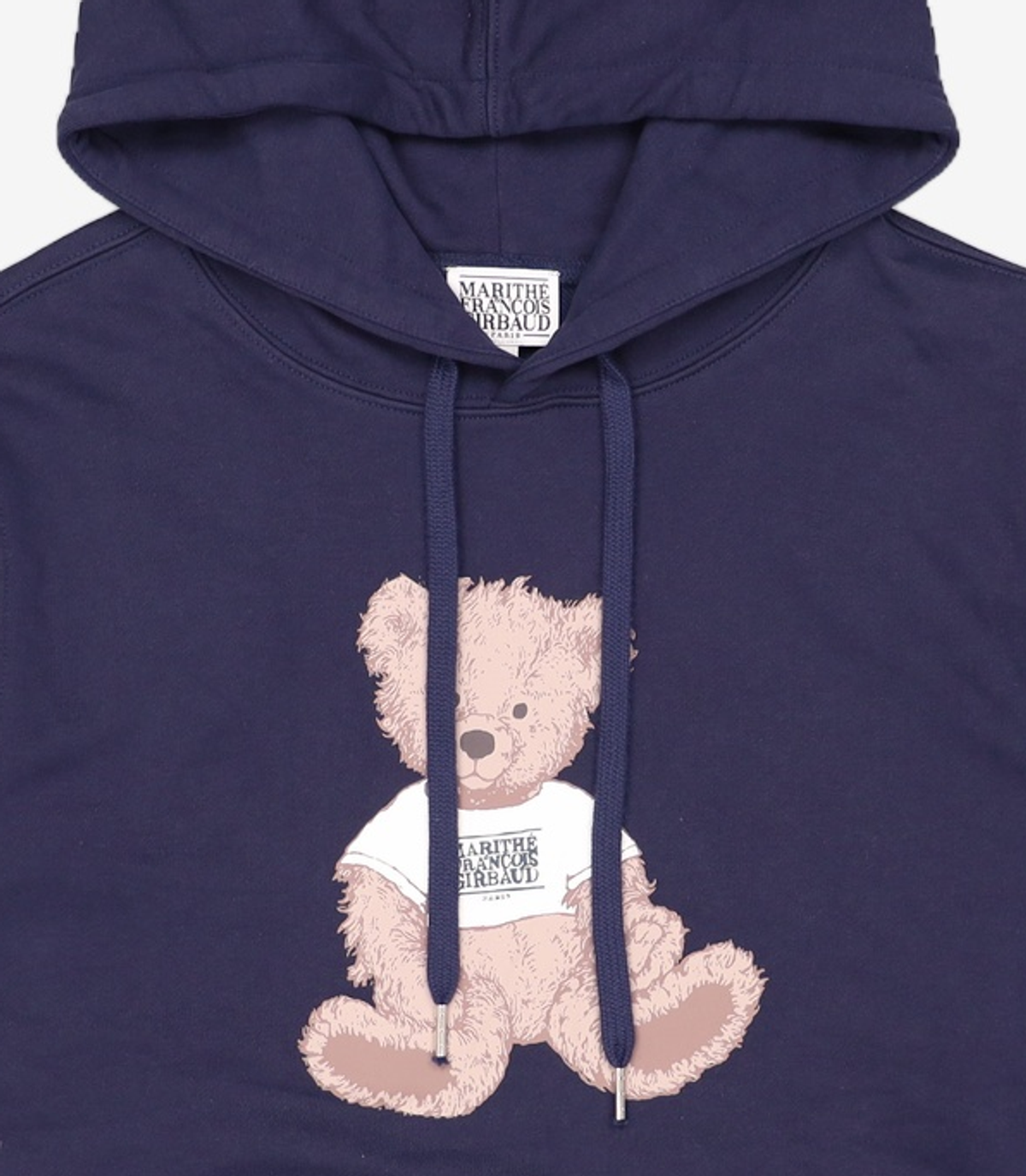 마리떼 프랑소와 저버(MARITHÉ + FRANҪOIS GIRBAUD) DOODLE BEAR HOODIE light heather grey S