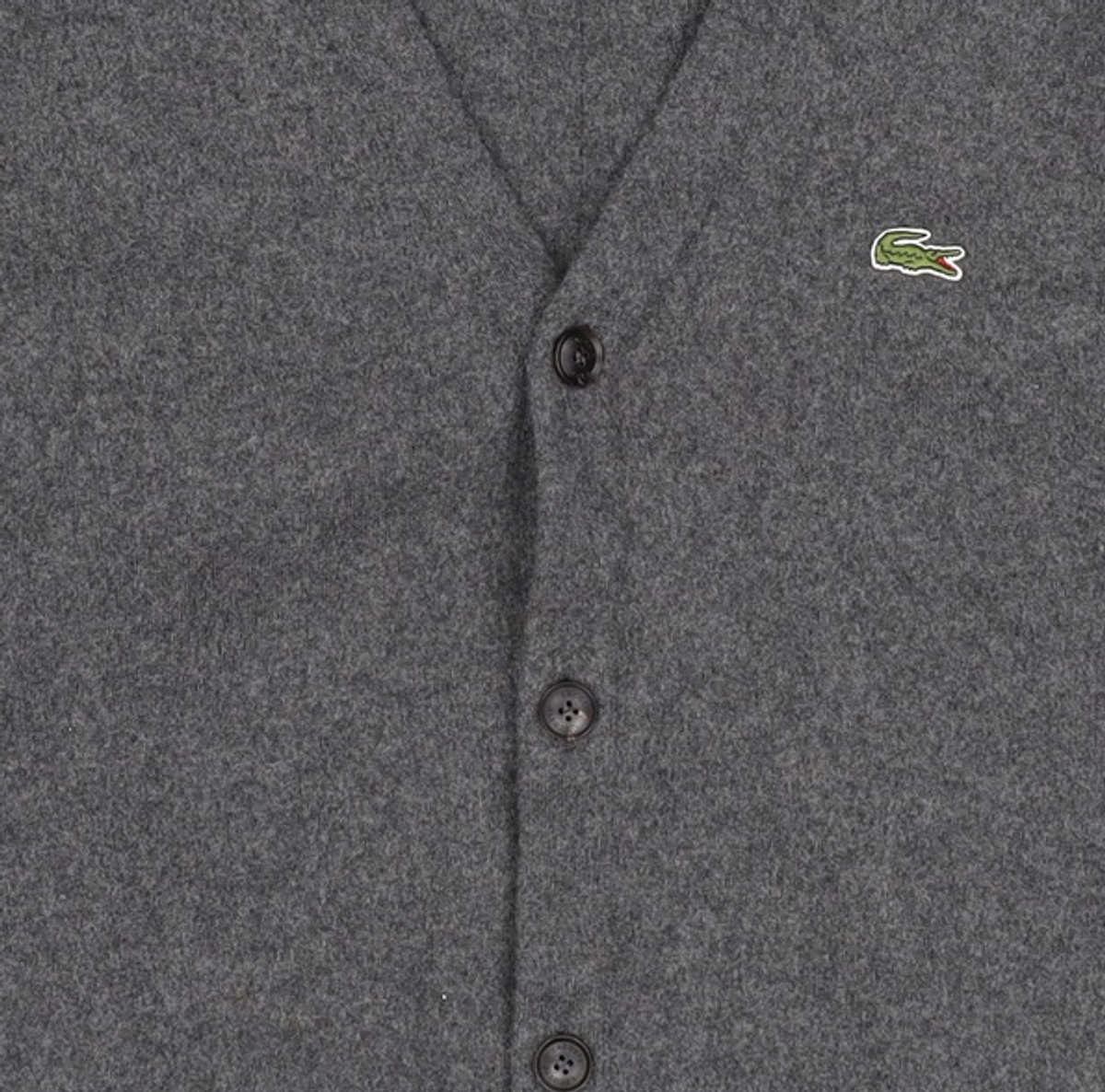 라코스테(LACOSTE) 남성 베이직 방모 와이넥 가디건 AH360E-52N EL6 105
