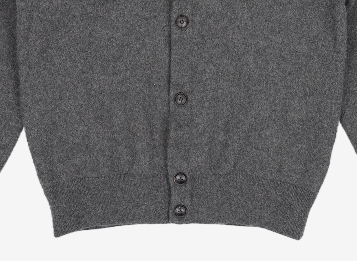 라코스테(LACOSTE) 남성 베이직 방모 와이넥 가디건 AH360E-52N EL6 105