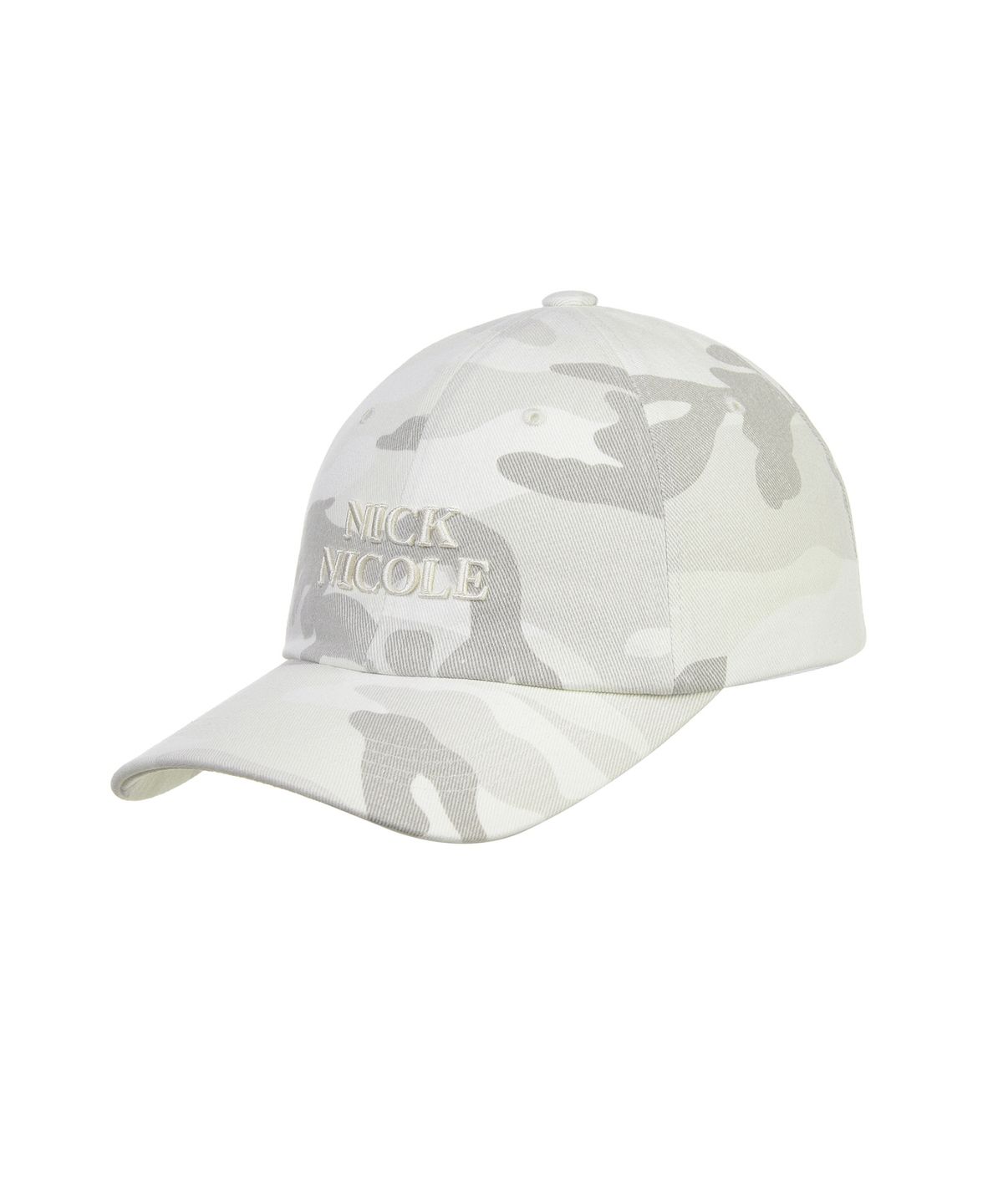 닉앤니콜(NICK&NICOLE) MINI ORIGINALS NICOLE BALL CAP_CAMO IVORY