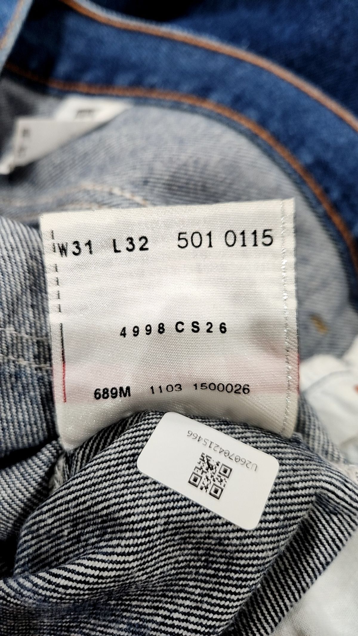 리바이스(LEVI'S) 청/데님 팬츠 W31/L32