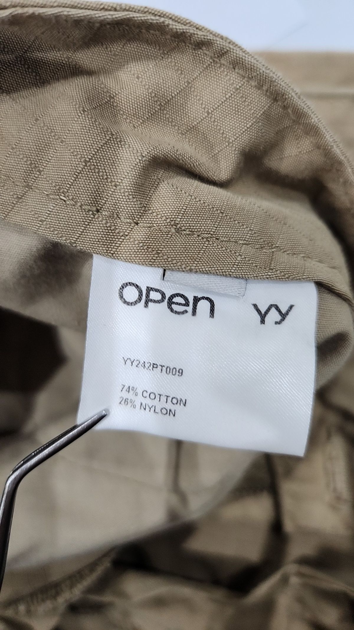 오픈 와이와이(OPEN YY) 코튼 팬츠 1