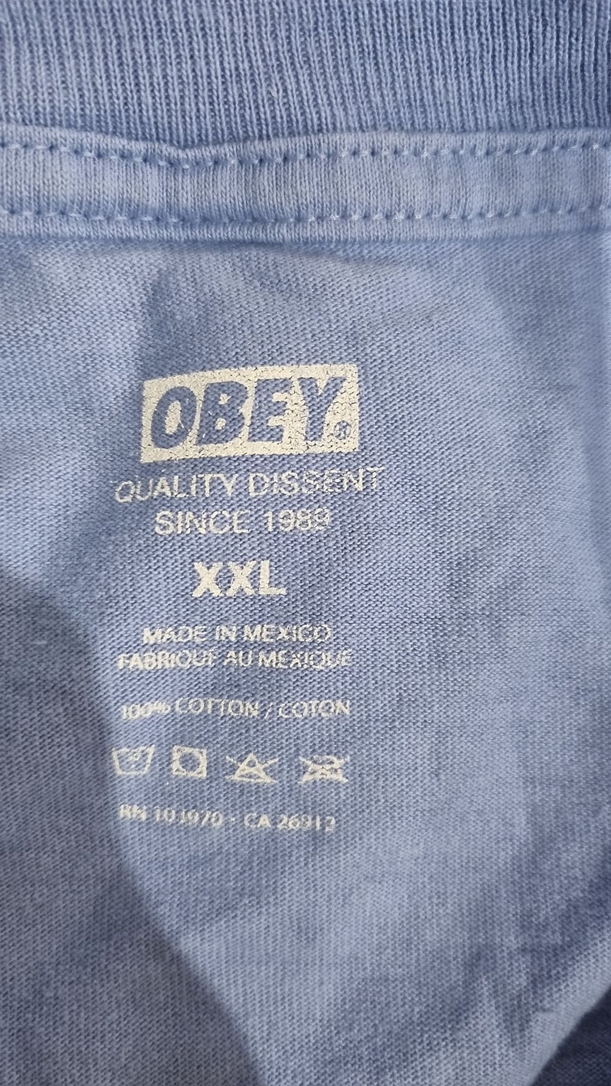 오베이(OBEY) 반소매 티셔츠 XXL