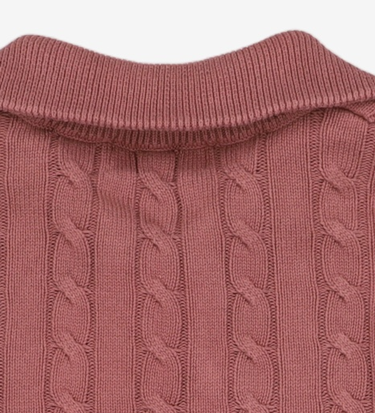 세컨모놀로그(SECONDMONO) Heavyweight Cable Half Zip Knit [OATMEAL]_COOSKT042OATMEAL XS