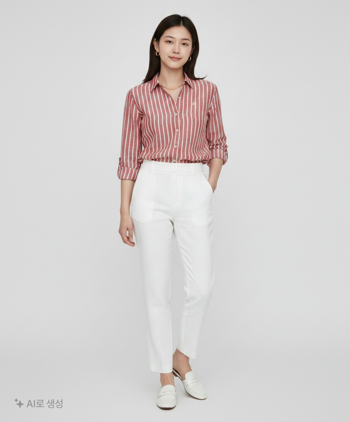 빈폴(BEAN POLE) 캐주얼 셔츠 90